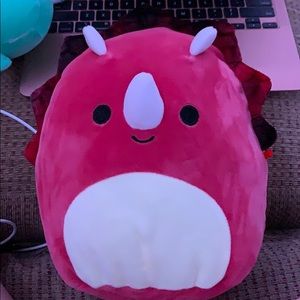 8” Tristan the Triceratops Squishmallow